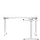 Silver 3 Stage Three Motor Adjustable Height L-Shaped Base